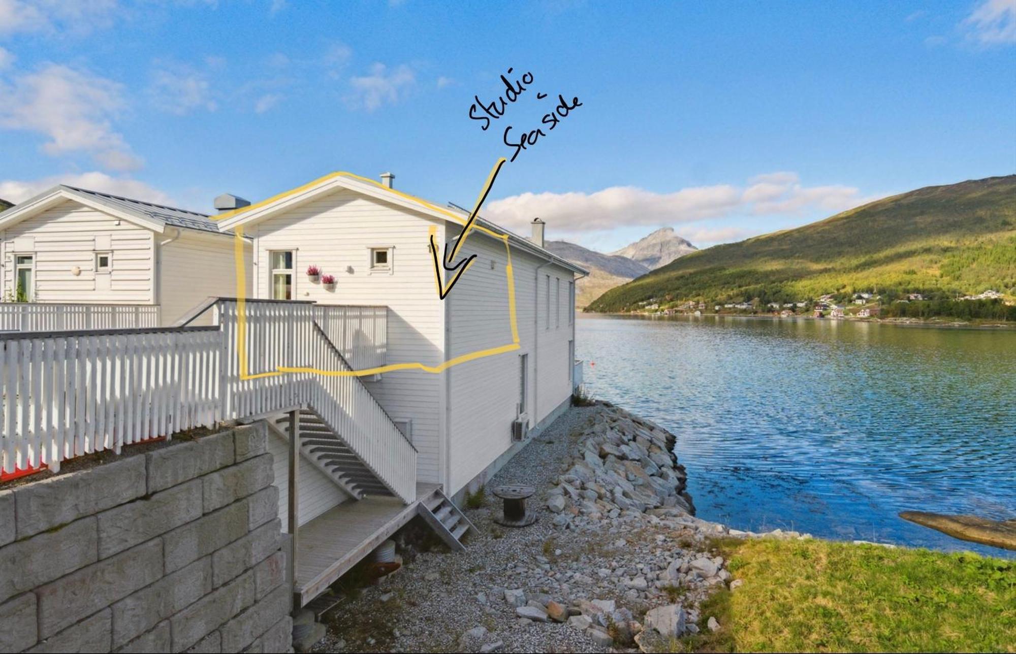 Studio Seaside Tromsø Kültér fotó